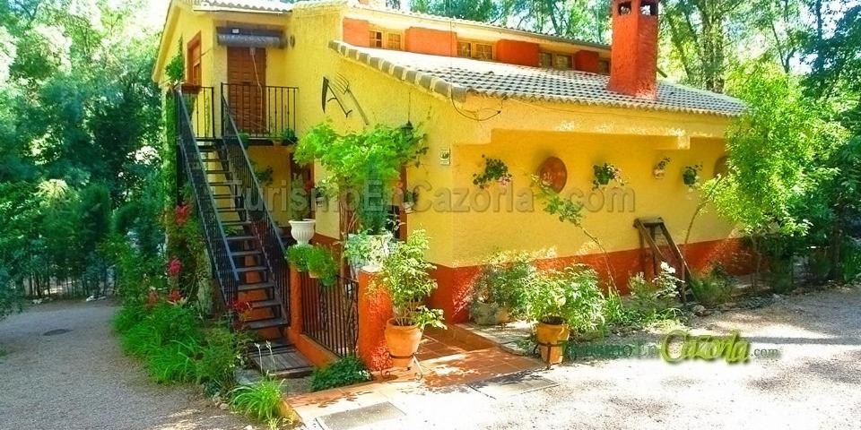 Vonkajšia záhrada v ubytovaní CASA DE LA LUNA
