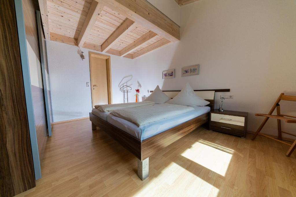 Postel nebo postele na pokoji v ubytování Sonnenhof