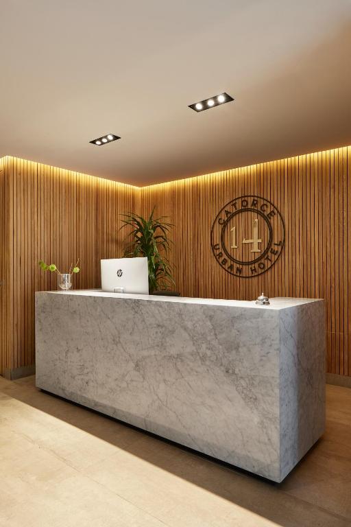Vstupní hala nebo recepce v ubytování 14 Urban Hotel