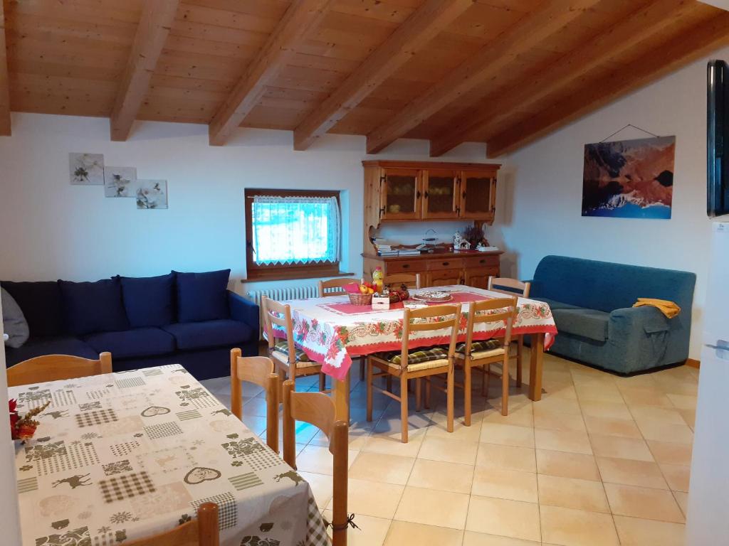 Posezení v ubytování Appartamenti Rumo