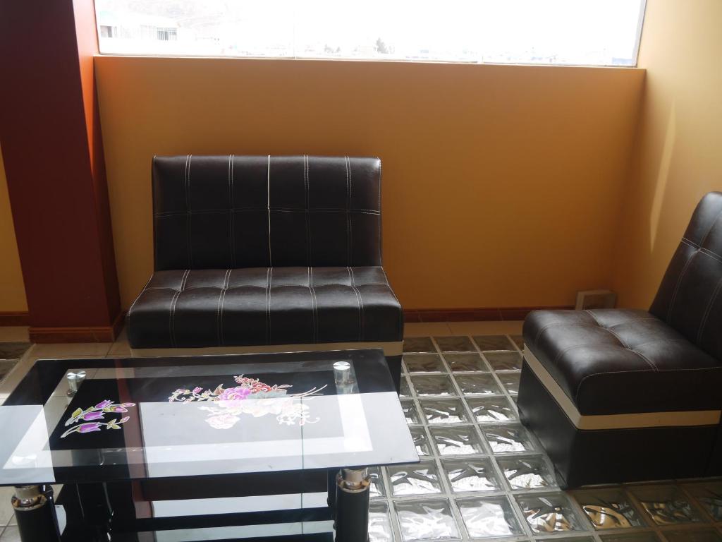 Posezení v ubytování Hotel Suite Juliaca