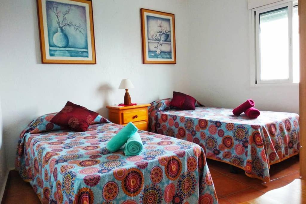 Posteľ alebo postele v izbe v ubytovaní Apartamento con vistas en el centro de Mojácar