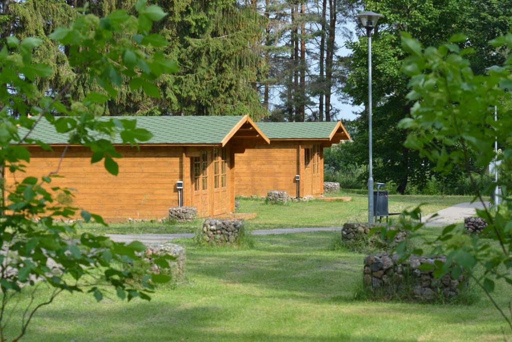 Zahrada ubytování Biržai camping
