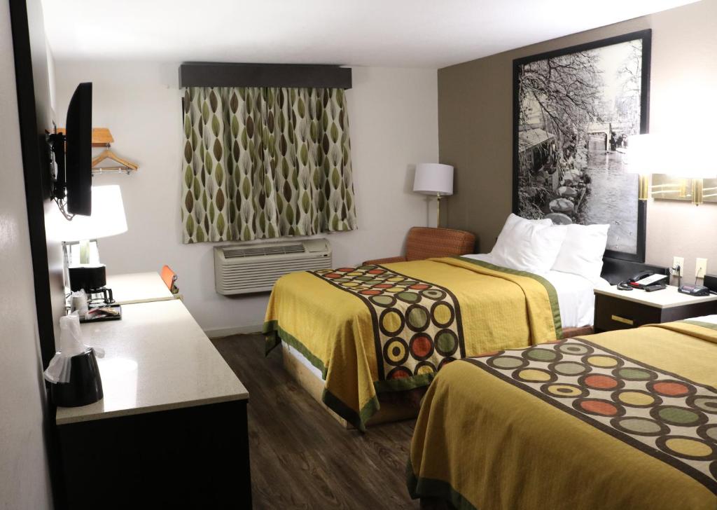 Super 8 by Wyndham San Antonio/I-35 North - Chambre Double Avec Deux Lits Doubles - Non-fumeurs