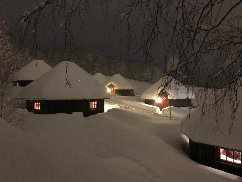Vestvatn - Arctic Cabins v zimě