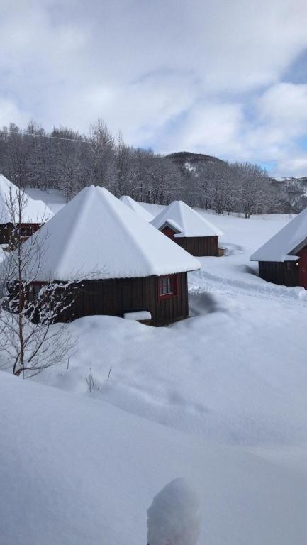 Vestvatn - Arctic Cabins v zimě