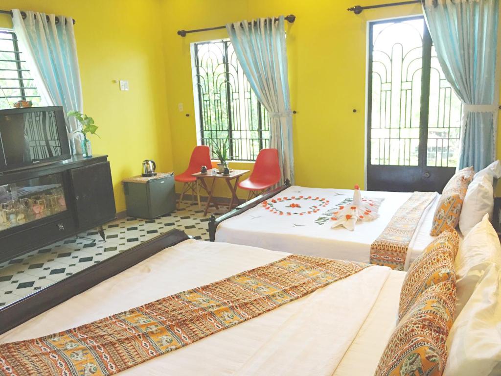 Longan Homestay - 四倍房间与露台