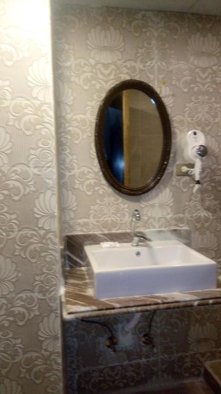 Koupelna v ubytování Mayorca Hotel Cairo