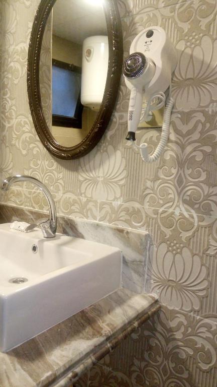 Koupelna v ubytování Mayorca Hotel Cairo