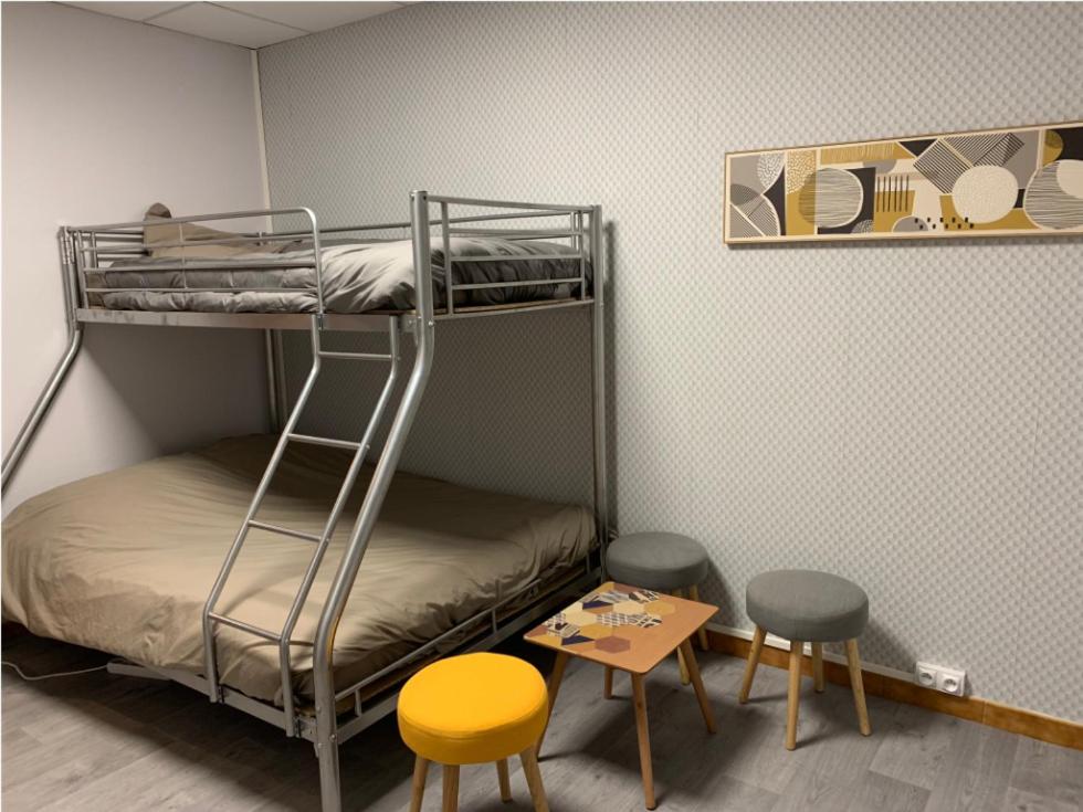Postel nebo postele na pokoji v ubytování Hotel Caplandes