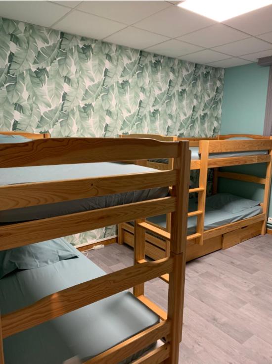 Postel nebo postele na pokoji v ubytování Hotel Caplandes