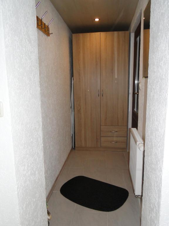 Koupelna v ubytování Haus Angermann