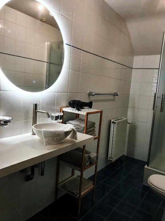 Koupelna v ubytování B&B Madoli