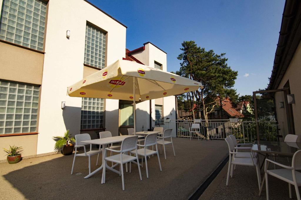 Budynek, w którym mieści się obiekt B&B