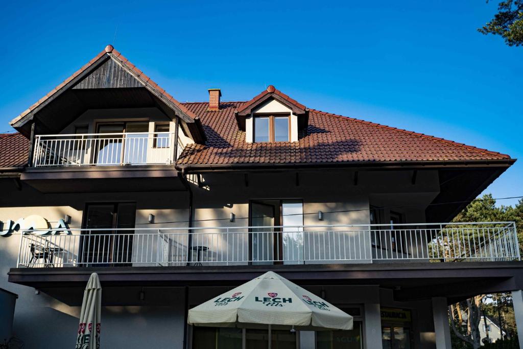 Budynek, w którym mieści się obiekt B&B