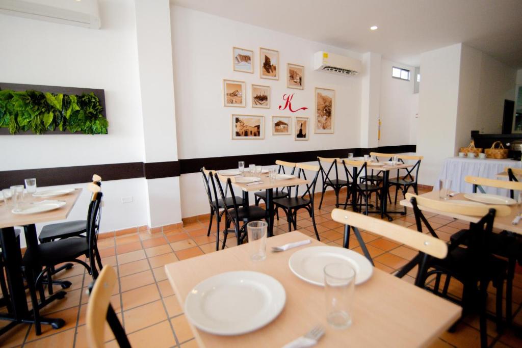 Restaurace v ubytování Hotel Maranata Valledupar