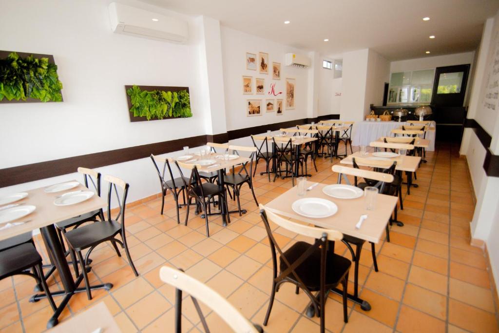Restaurace v ubytování Hotel Maranata Valledupar