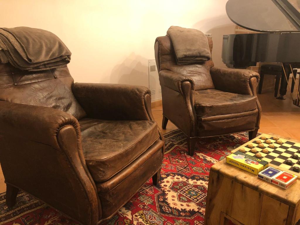 Posedenie v ubytovaní Visione via Peltuino 19