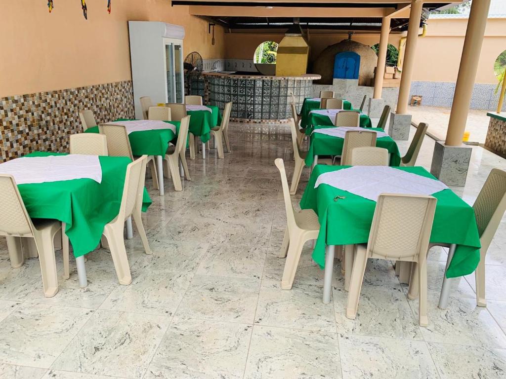 Restaurace v ubytování Hotel Alto Amazonas