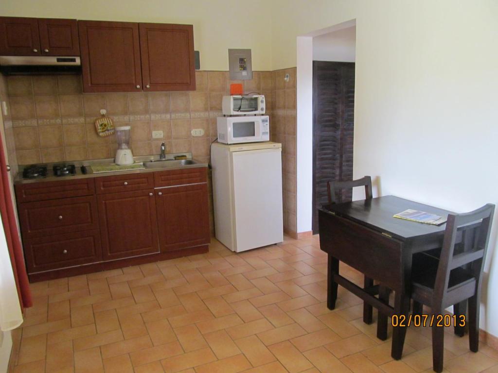 Kuchyň nebo kuchyňský kout v ubytování Marfi Inn
