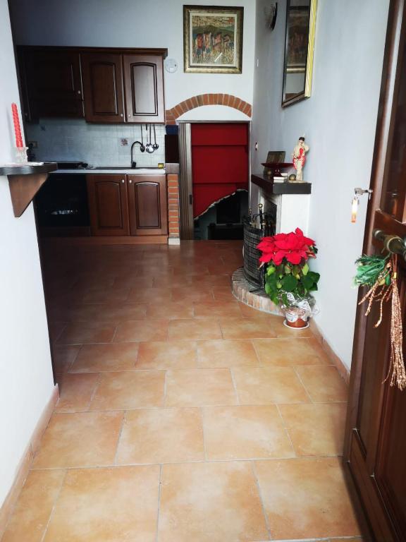 Kuchyň nebo kuchyňský kout v ubytování Antica Dimora del Drengot