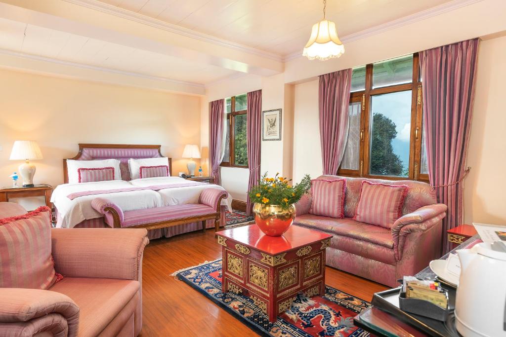Voodi või voodid majutusasutuse The Elgin Mount Pandim - Heritage Resort & Spa toas