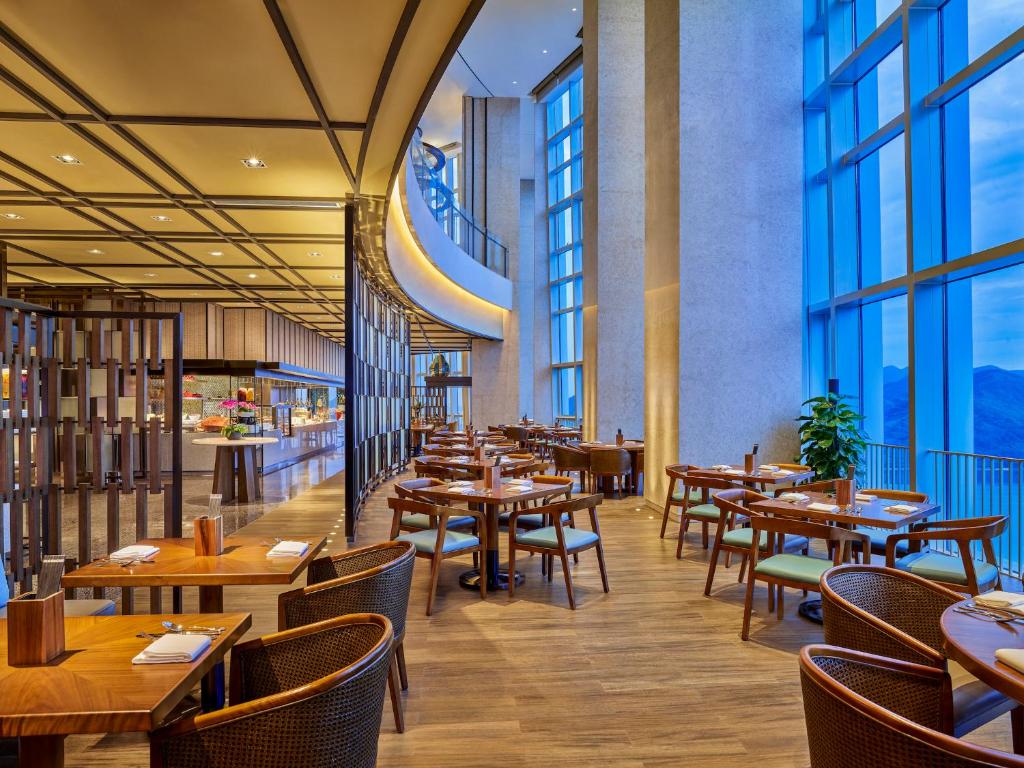 Restaurace v ubytování Hyatt Regency Shenzhen Yantian