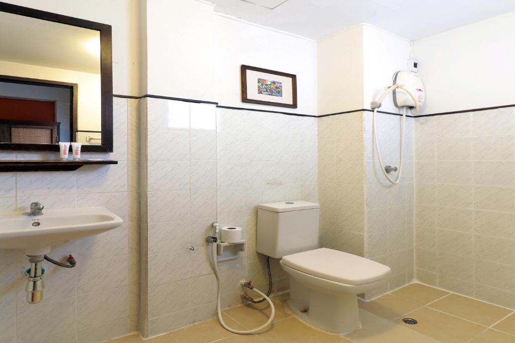Vonios kambarys apgyvendinimo įstaigoje Mali's Room