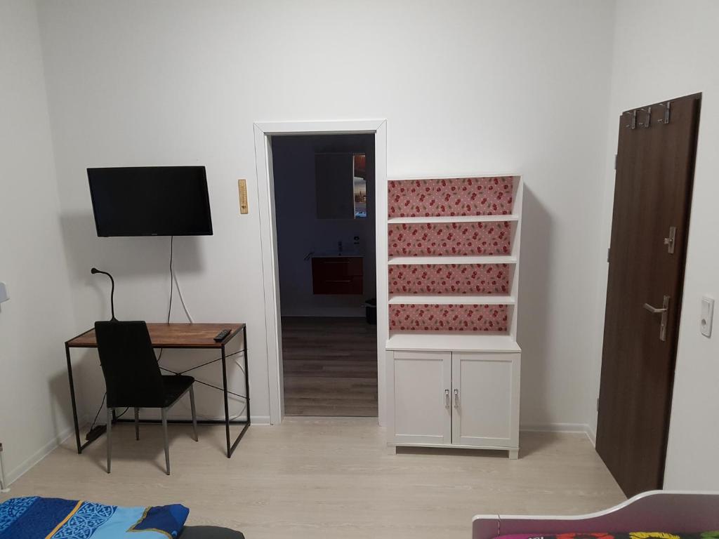 City Pension Spremberg - Habitación Doble O Gemela Con Baño