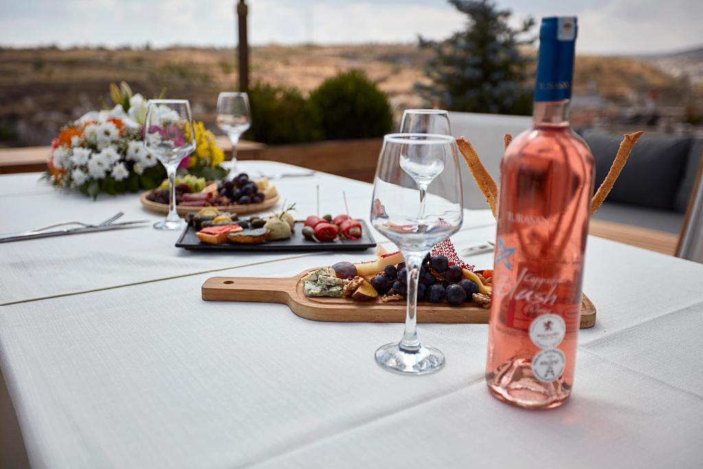 Nápoje v ubytování Exedra Cappadocia