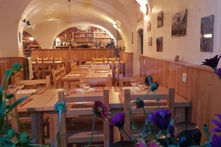 Restaurace v ubytování LE GÎTE LES MELEZES