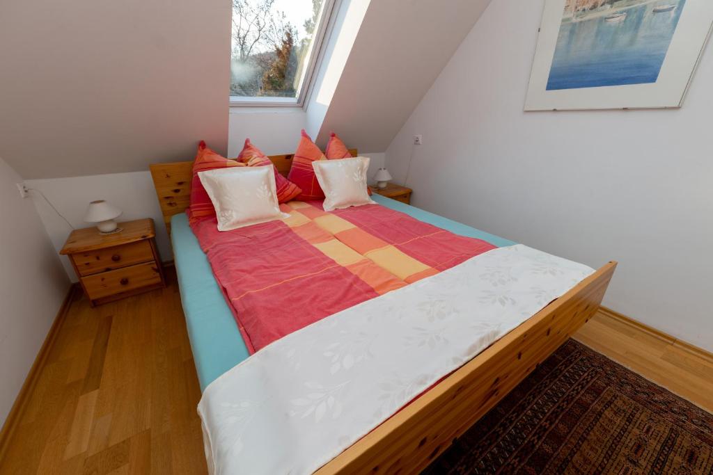 Postel nebo postele na pokoji v ubytování Villa Tabody