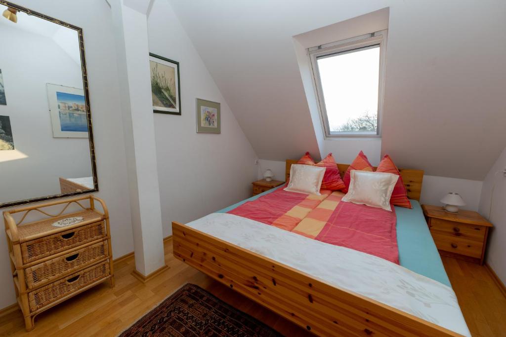 Postel nebo postele na pokoji v ubytování Villa Tabody