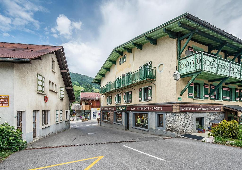 Budova, kde se apartmán nachází