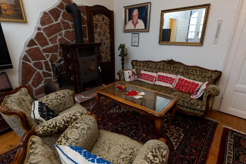 Posezení v ubytování Villa Tabody