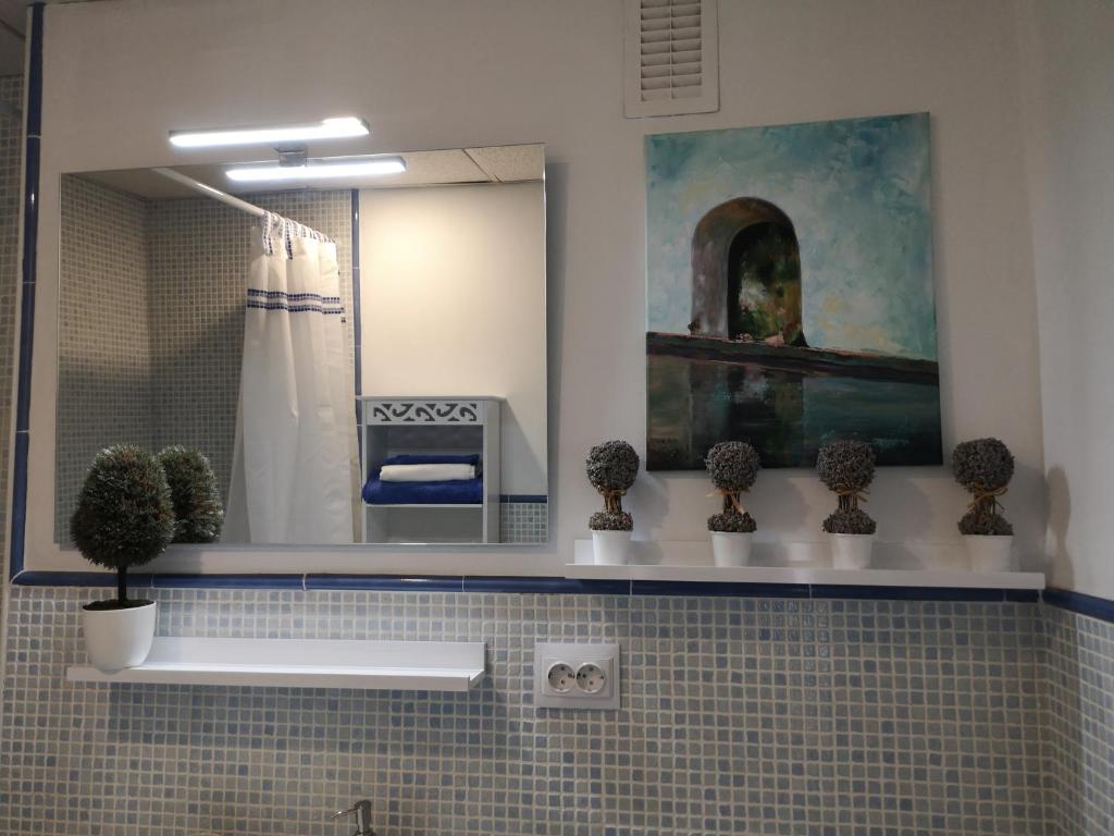 Kúpeľňa v ubytovaní Piso Sevilla