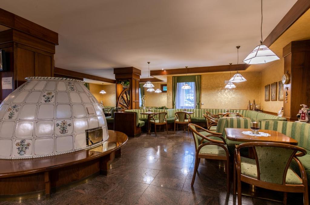 Posezení v ubytování Albergo Conca Verde