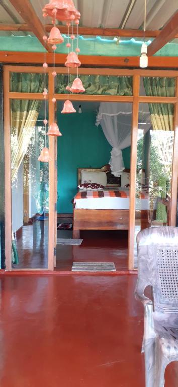 Posezení v ubytování Kavindu Homestay