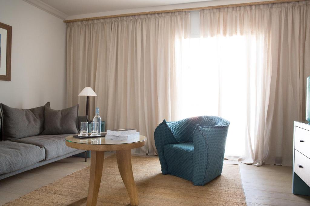 Posezení v ubytování La Villa Calvi