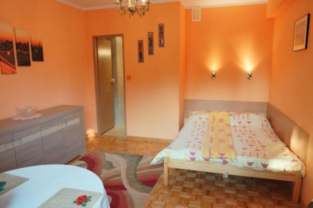 Posteľ alebo postele v izbe v ubytovaní Apartamenty pokoje INA