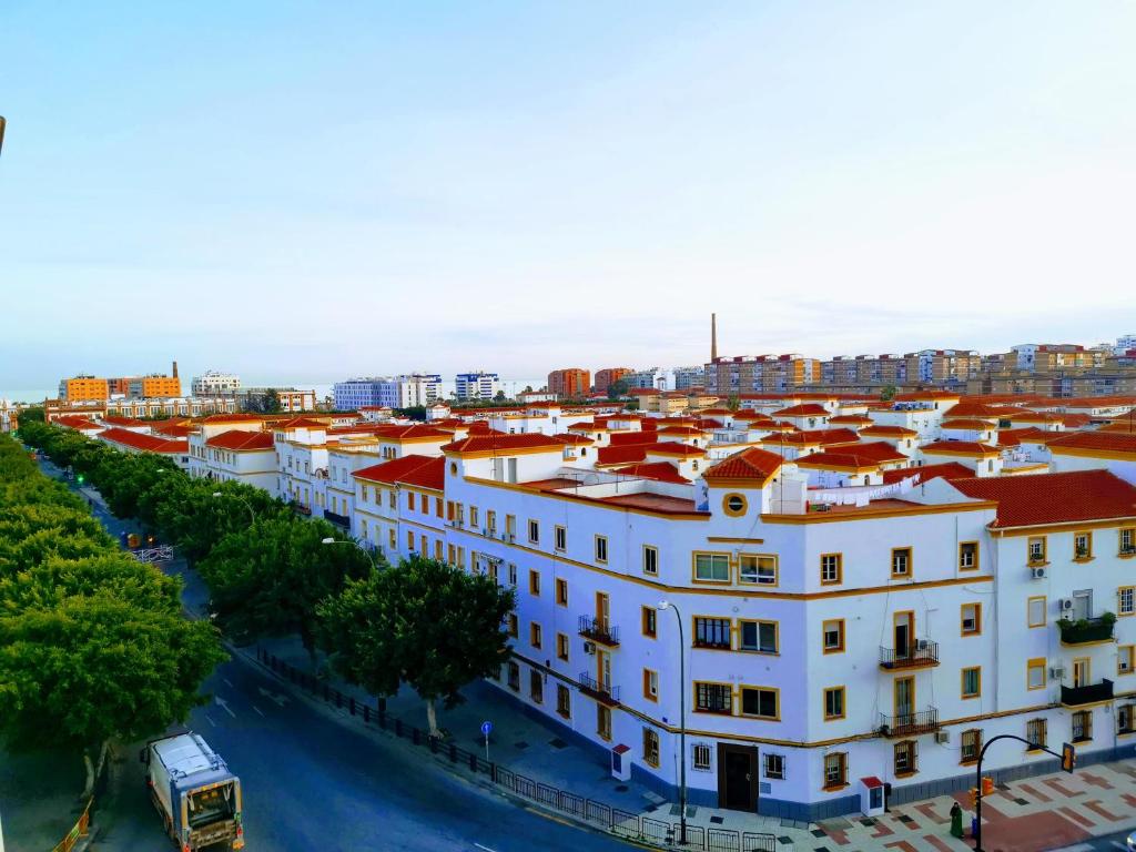 Výhľad na mesto Malaga alebo výhľad na mesto priamo z apartmánu