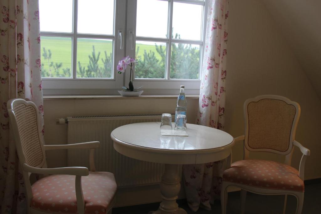 Posezení v ubytování Landhaus Alt Reddevitz