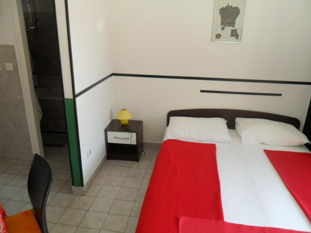 Postel nebo postele na pokoji v ubytování Apartments Villa Dube