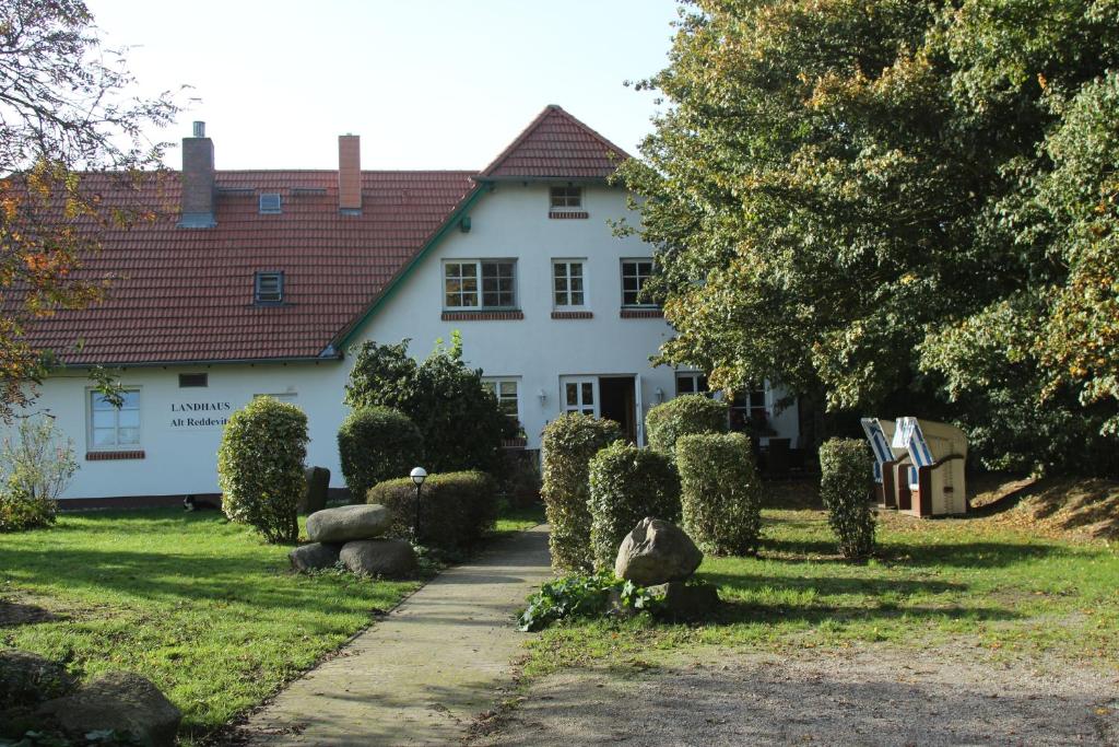 Zahrada ubytování Landhaus Alt Reddevitz