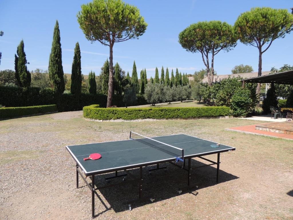 Stolní tenis v ubytování Podere Il Mulino nebo okolí