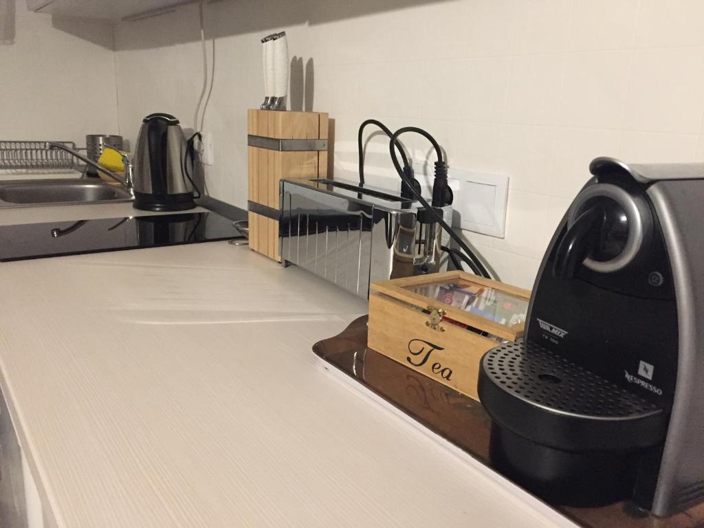 Kuchyňa alebo kuchynka v ubytovaní Piknik Apartmant
