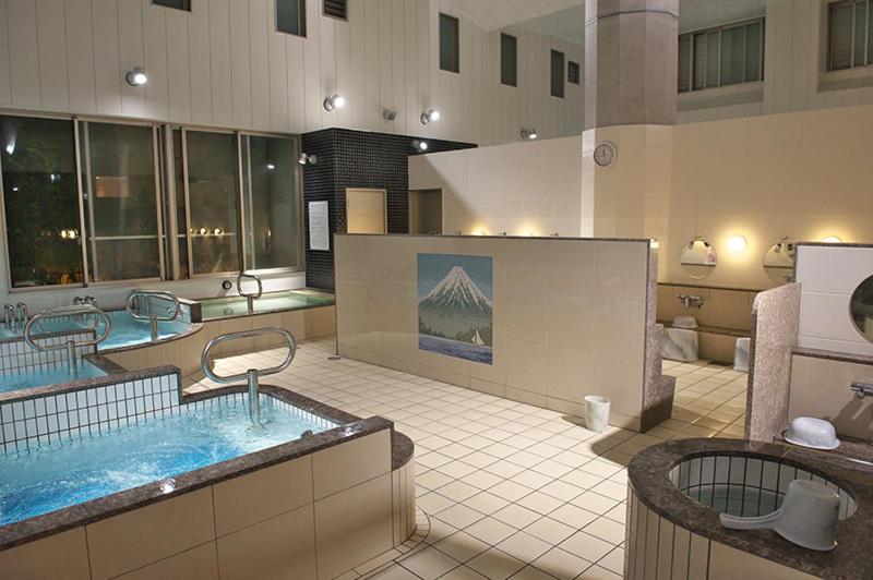 Bazén v ubytování Hotel Owl Tokyo Nippori nebo v jeho okolí
