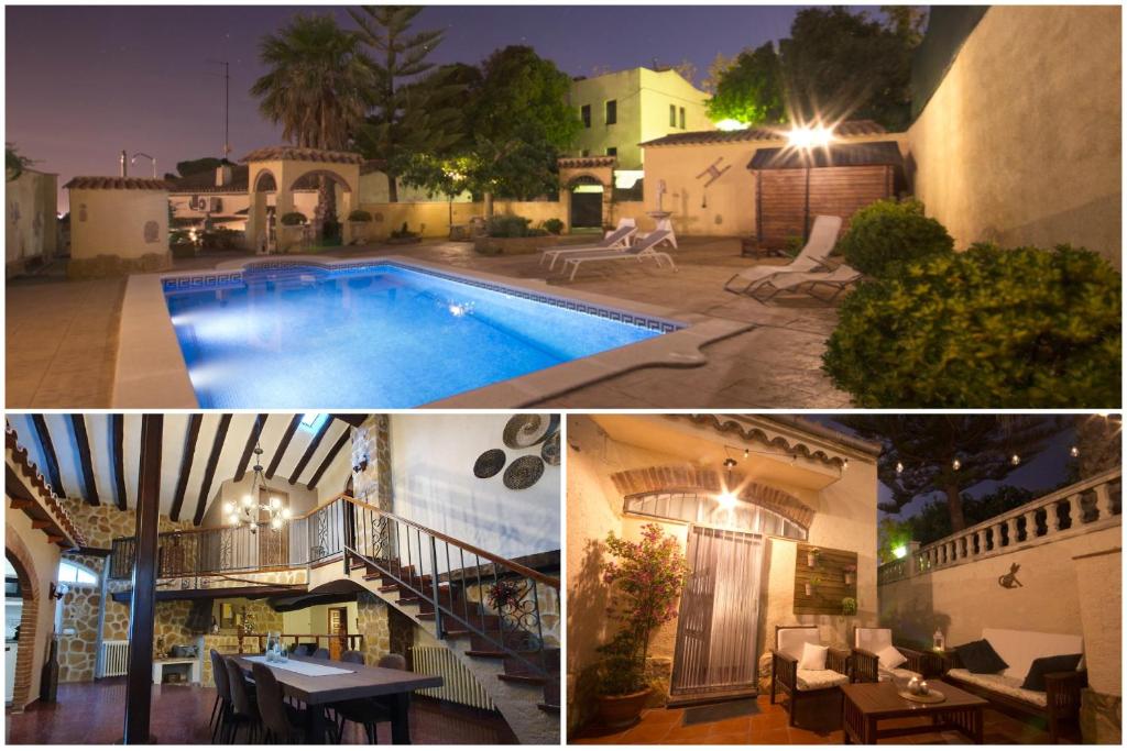 Bazén v ubytovaní Casa Marèlia, Costa Daurada Rural alebo v jeho blízkosti