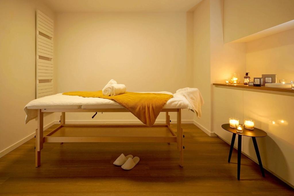Lázně a/nebo wellness v ubytování MY HOTEL MALMEDY