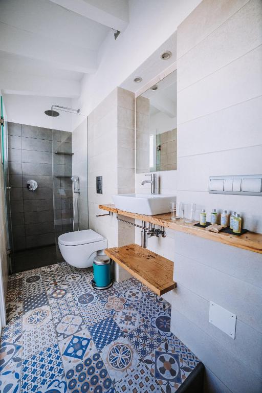 Koupelna v ubytování Petit Hotel 5 Fars